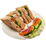 Chicken Escalope, French Brie, Sausage, Honey Mustard 